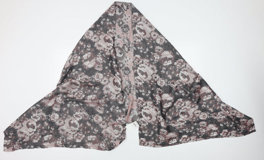 bonmarche Womens Pink Floral   Shawl/Wrap