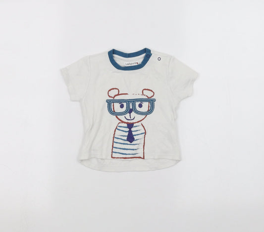 Ladybird Baby White   Basic T-Shirt Size 12-18 Months