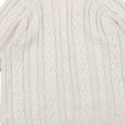 Marks & Spencer Womens Beige   Jacket Coatigan Size 8