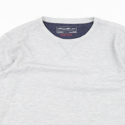 Eddie Bauer Mens Grey   Pullover Jumper Size M