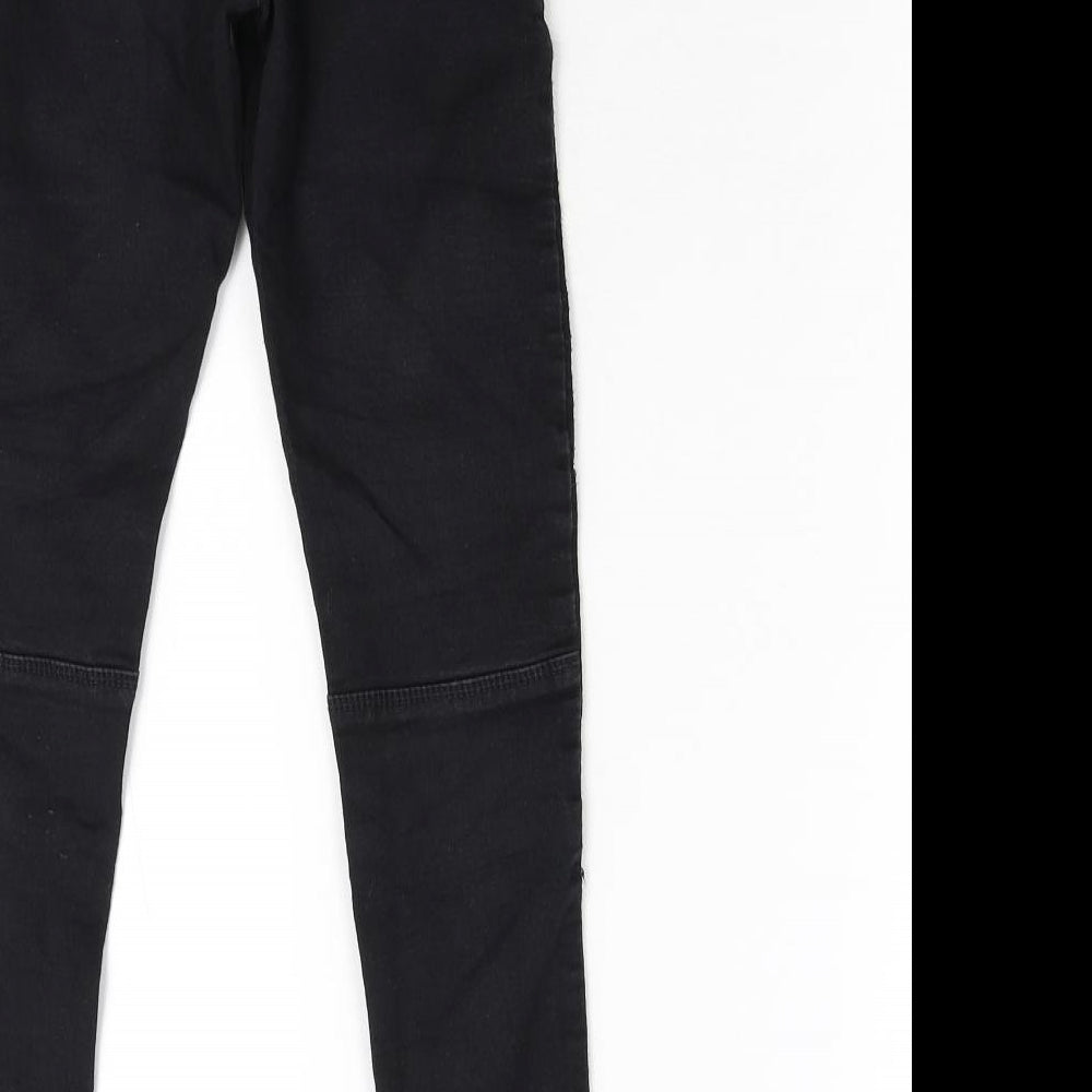 Destination Girls Black  Denim Skinny Jeans Size 11 Years