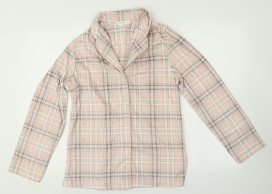 Day dreams Womens Pink Plaid   Pyjama Top Size S