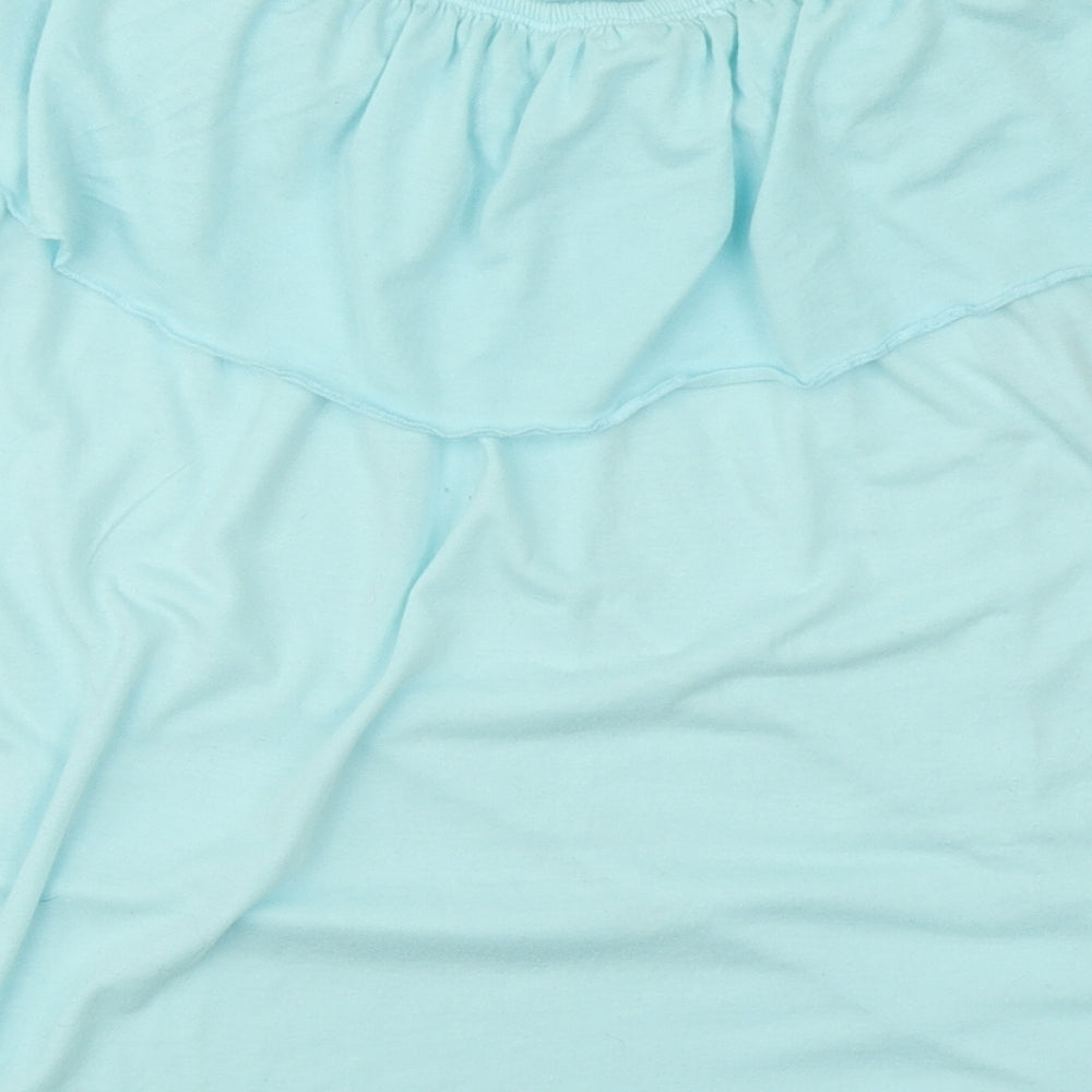 Candy Couture Womens Blue   Basic Tank Size 16