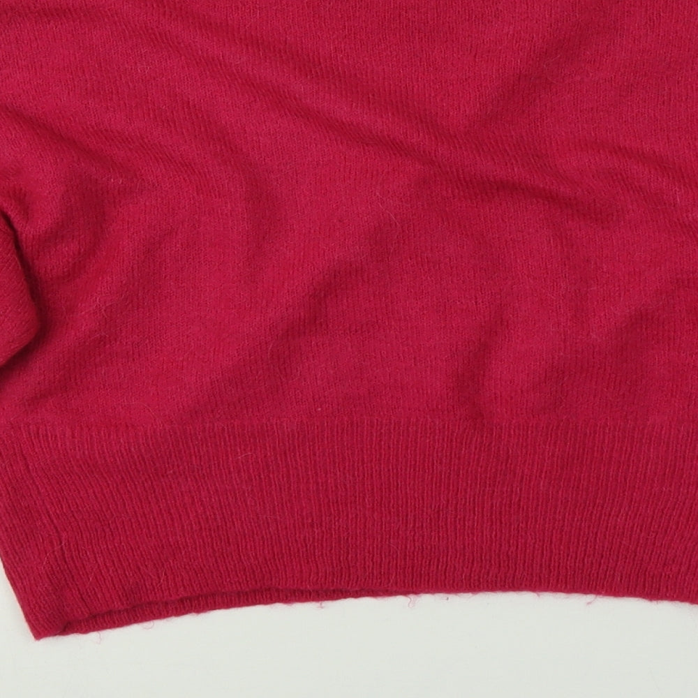 New Look Womens Pink   Pullover Jumper Size S