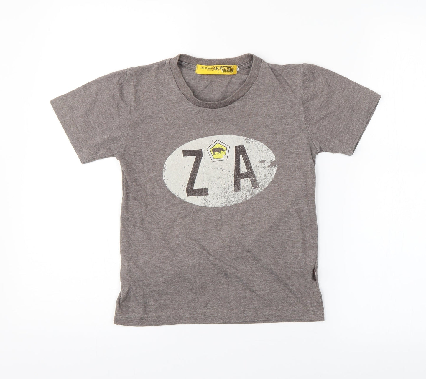 Preworn Boys Grey   Basic T-Shirt   - South Africa