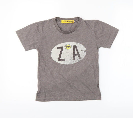 Preworn Boys Grey   Basic T-Shirt   - South Africa