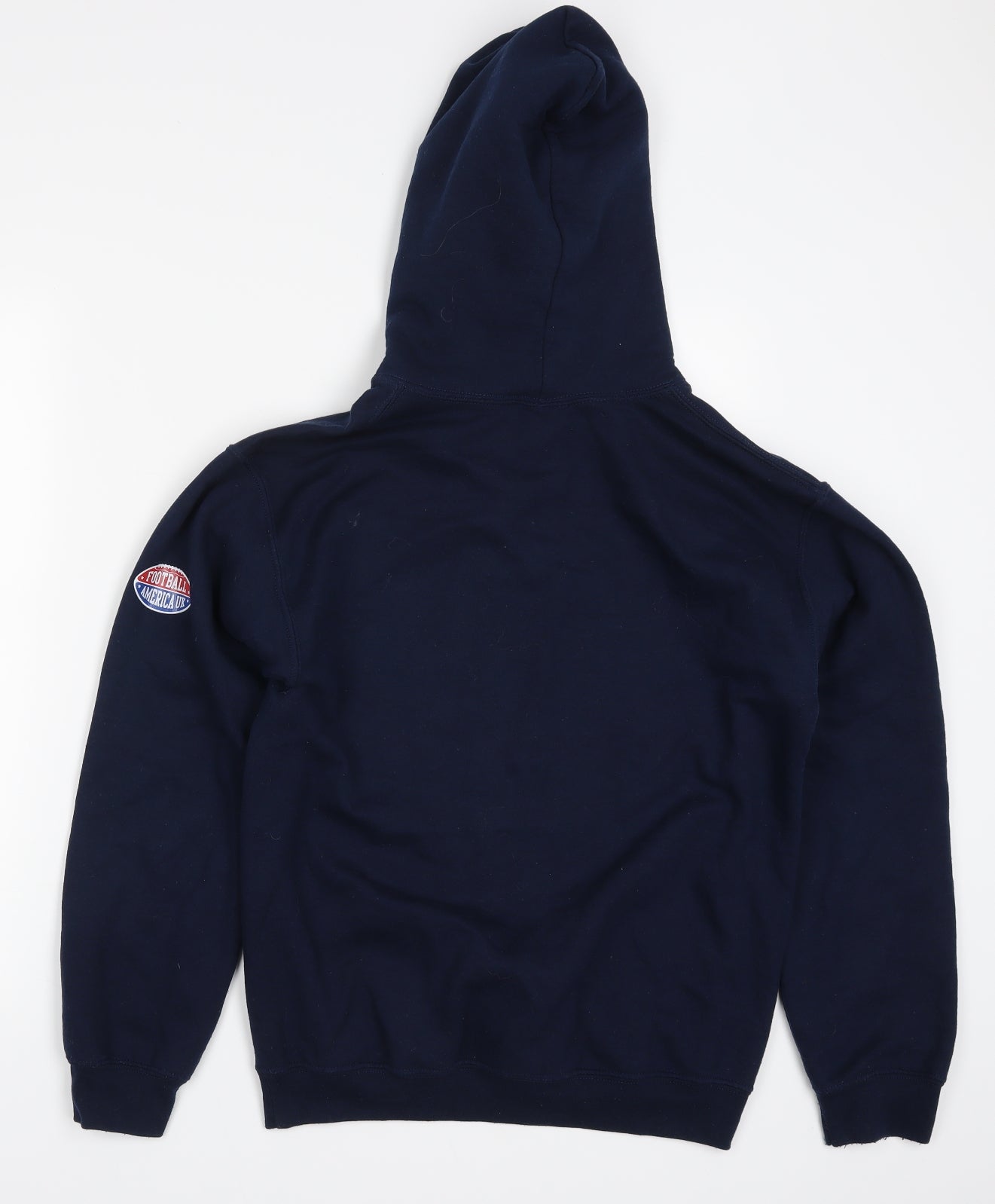 Gildan Mens Blue   Pullover Hoodie Size S  - American Football