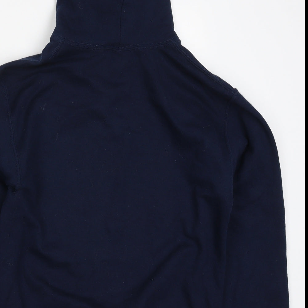 Gildan Mens Blue   Pullover Hoodie Size S  - American Football