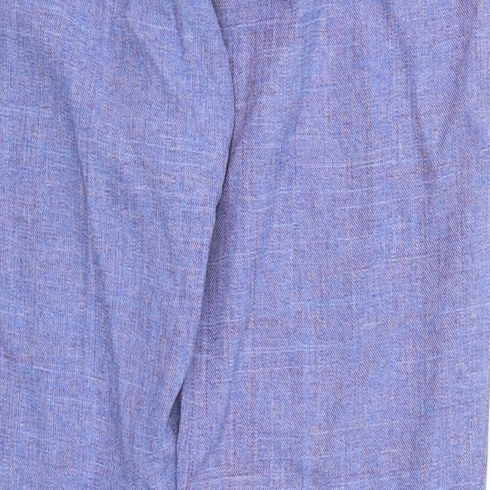 Look Womens Purple   Bloomer Trousers Size 12 L30 in