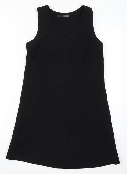 Additional front view of Atmosphere women’s black a-line, size UK 6