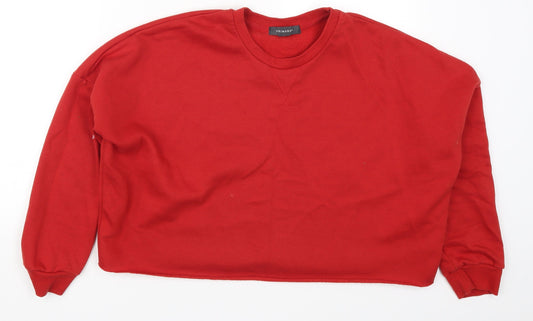 Primark Womens Red   Pullover Sweatshirt Size 6