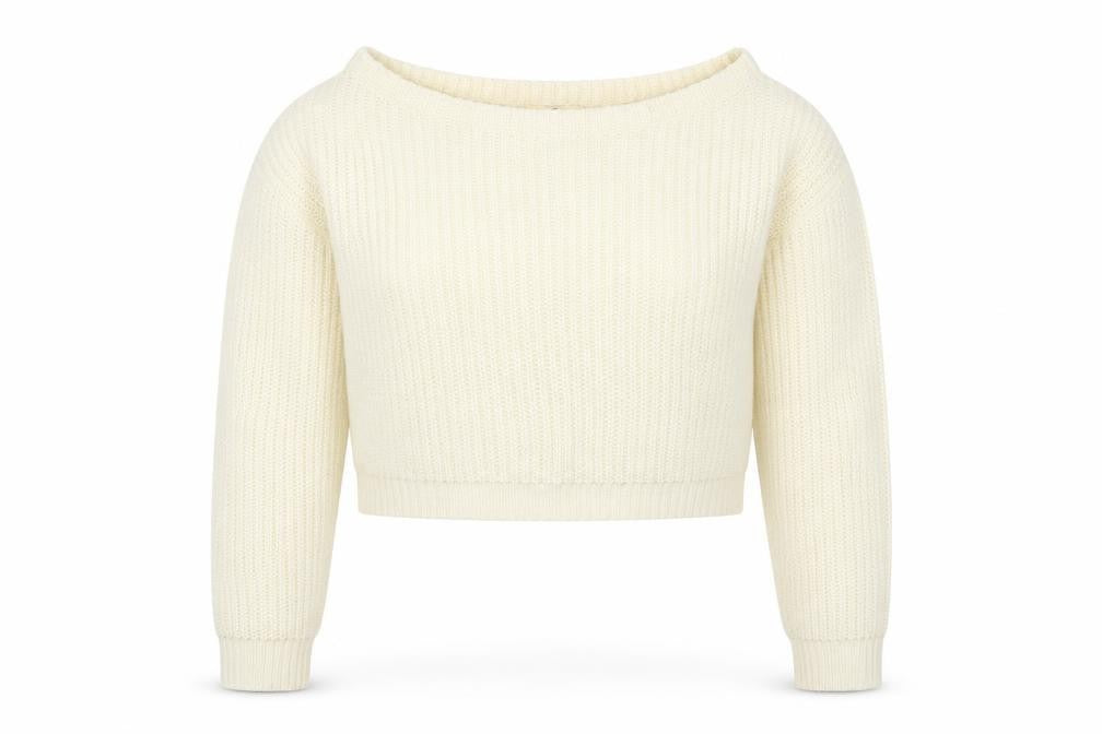 Missguided Womens Ivory  Knit Pullover Jumper Size S  - Cream Colour
