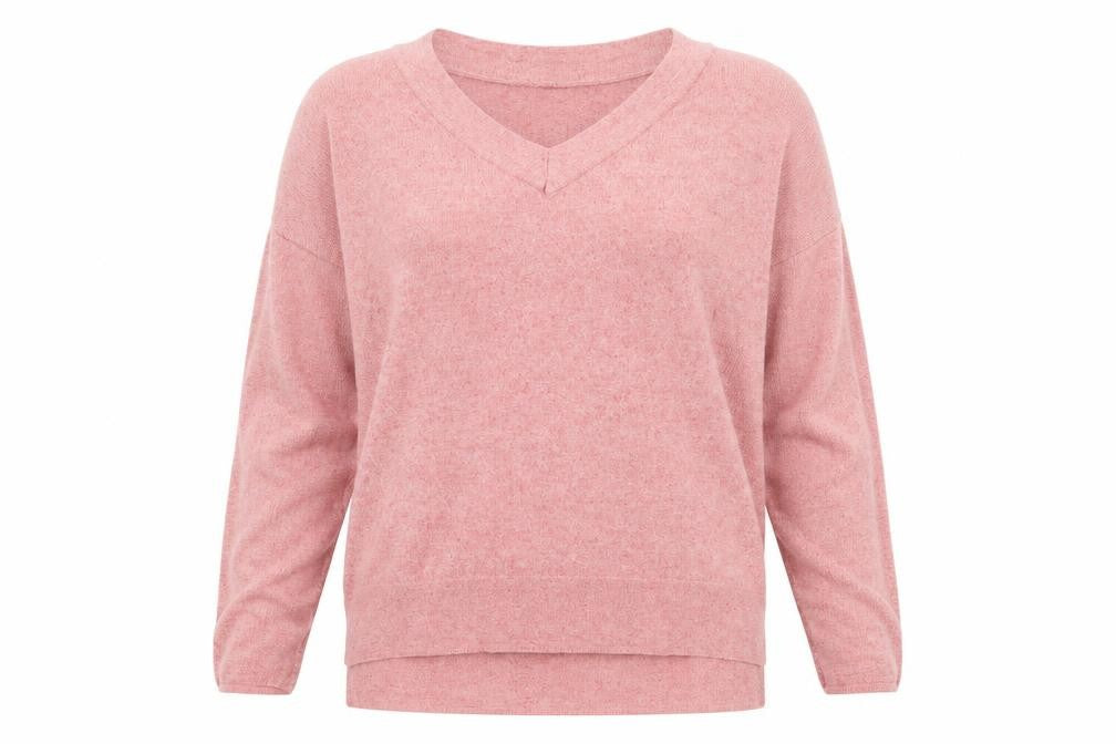 Monsoon Womens Pink  Knit Pullover Jumper Size S