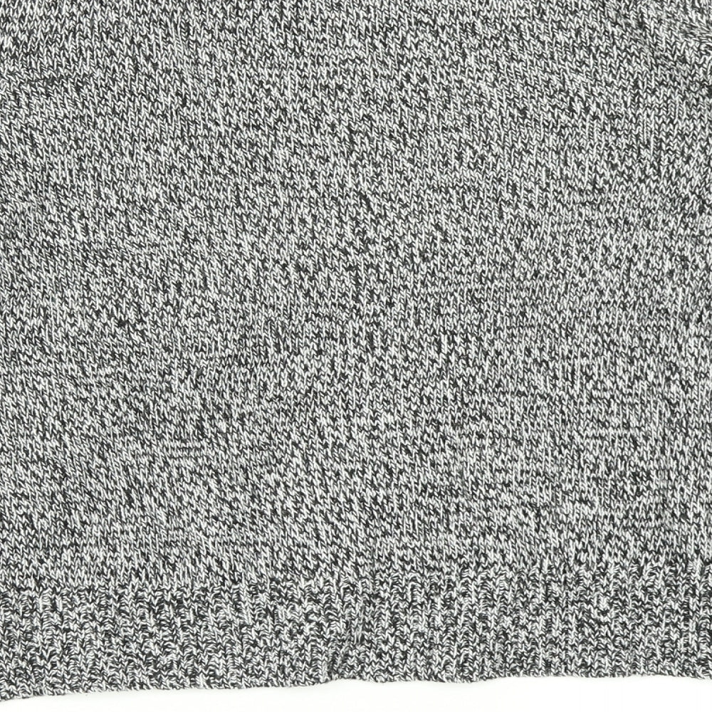 Divided Womens Grey  Knit Pullover Jumper Size S
