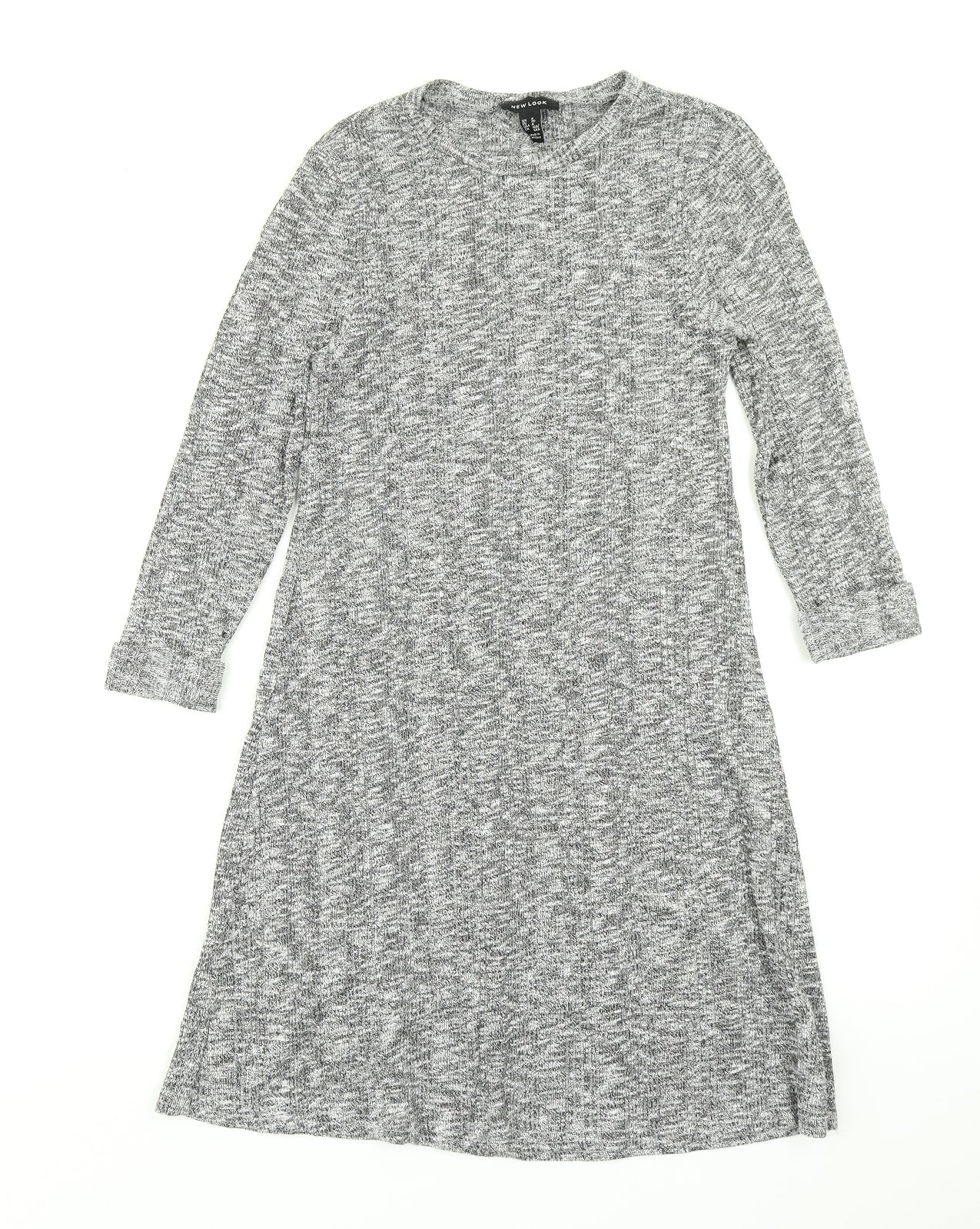 New Look Womens Grey   Fit & Flare  Size 8