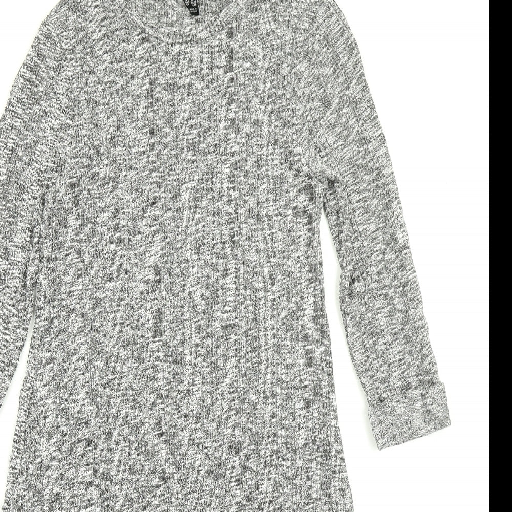 New Look Womens Grey   Fit & Flare  Size 8