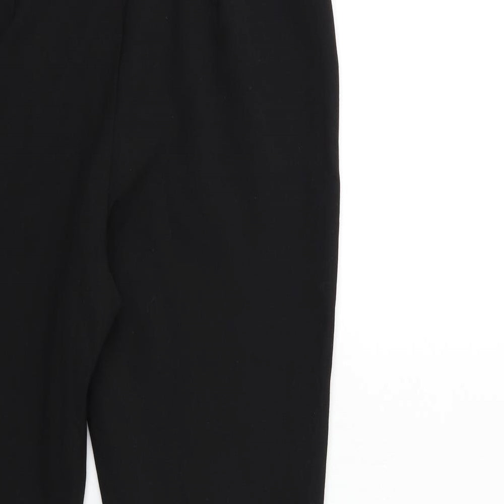 Topshop Womens Black   Trousers  Size 12 L25 in