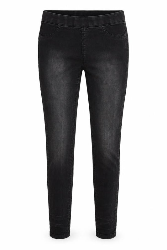 R Edition Womens Black  Denim Jegging Jeans Size 10 L30 in
