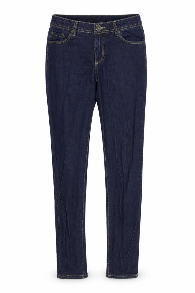 Denim & Co. Womens Blue  Denim Skinny Jeans Size 10 L30 in