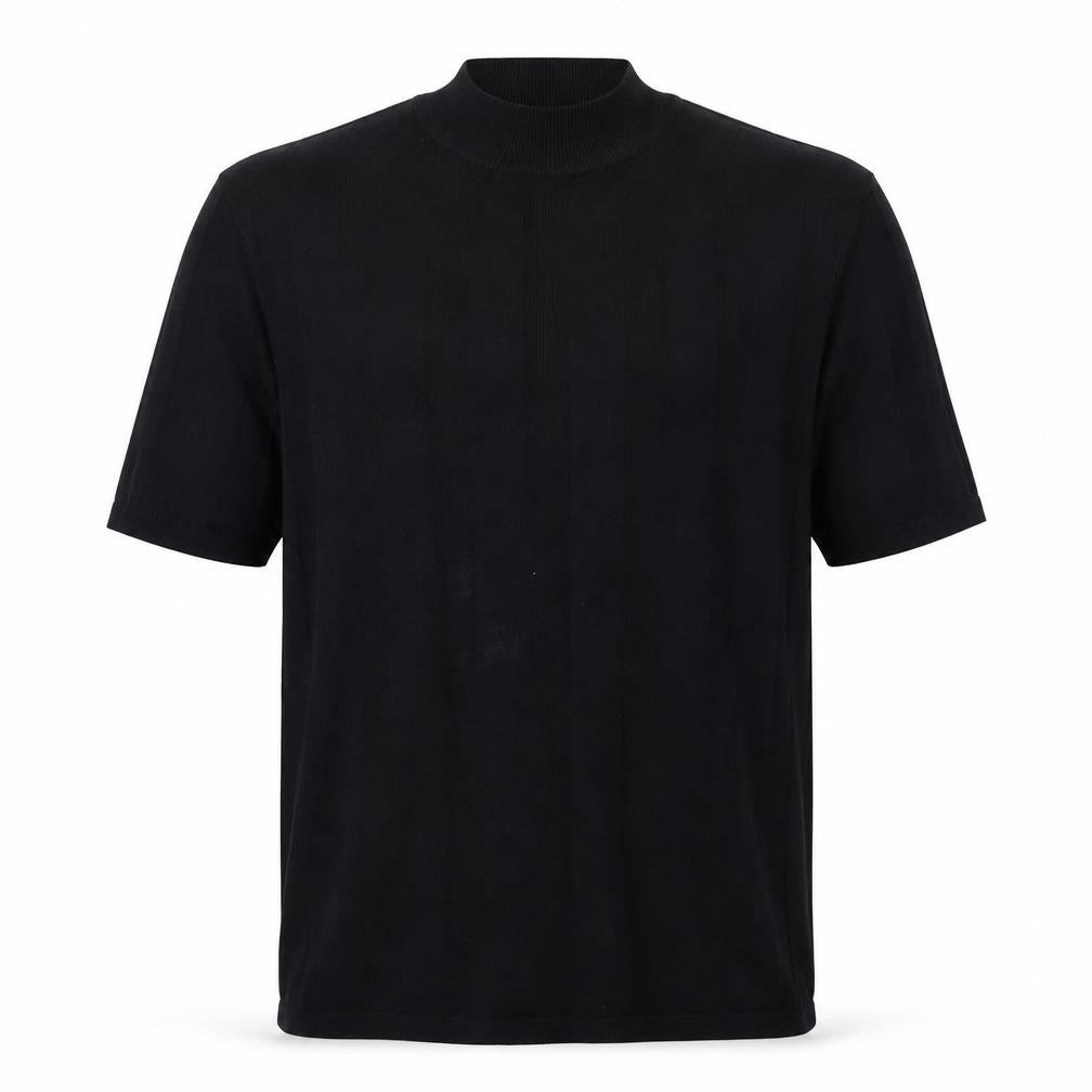 New Look Mens Black  Knit Pullover Jumper Size XL