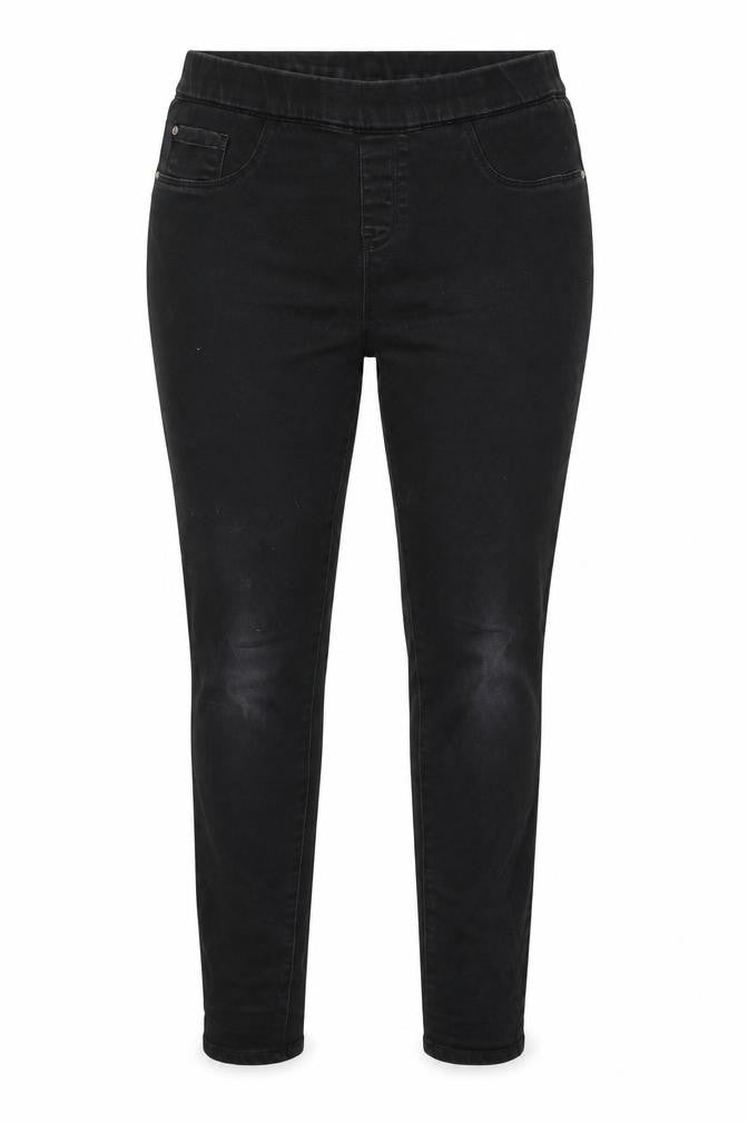 George Womens Black  Denim Skinny Jeans Size 12 L29 in