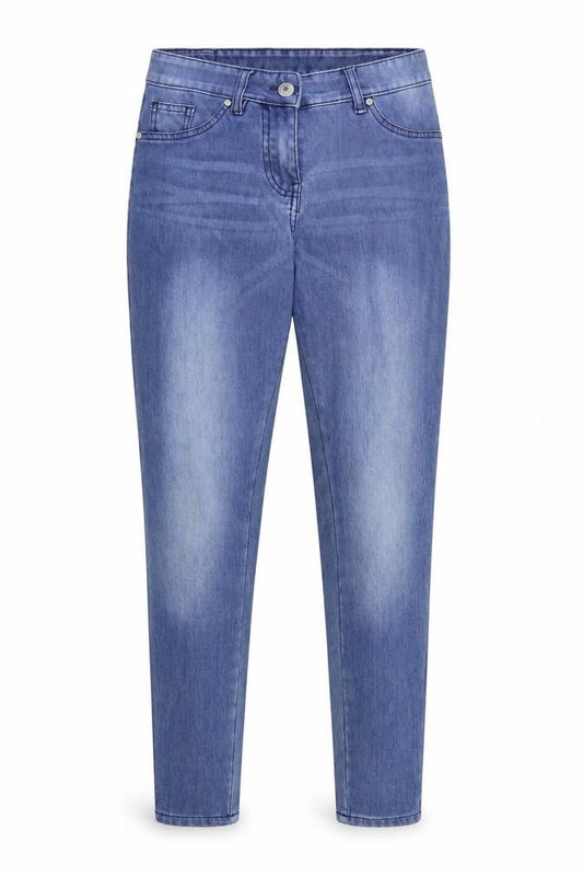Matalan Womens Blue  Denim Skinny Jeans Size 8 L20 in