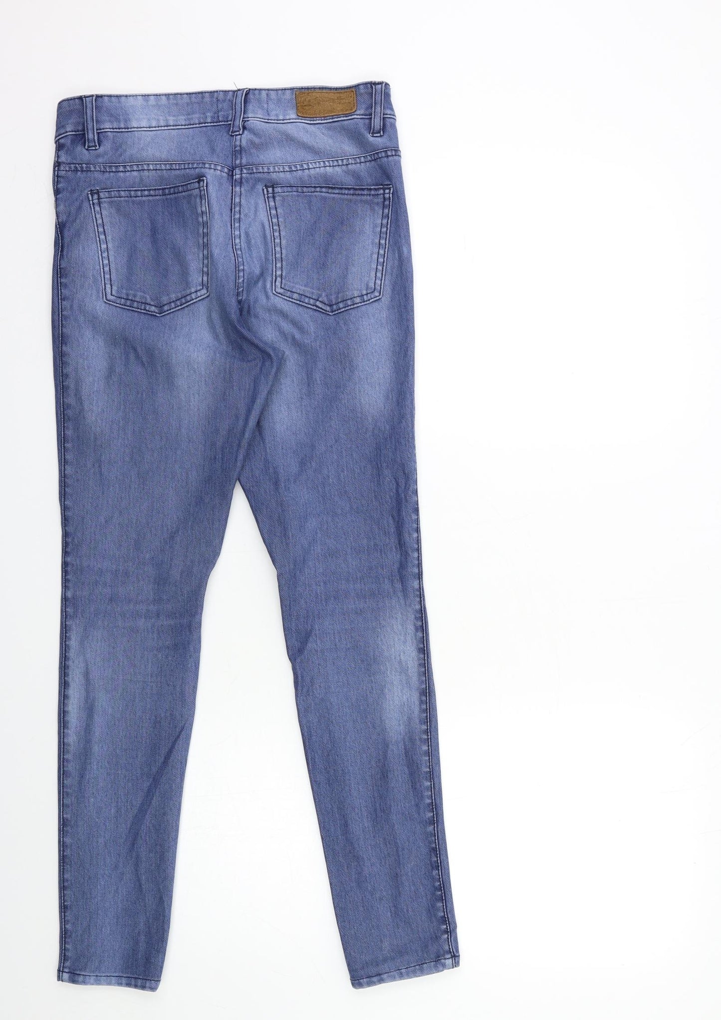 Matalan Womens Blue  Denim Skinny Jeans Size 8 L20 in