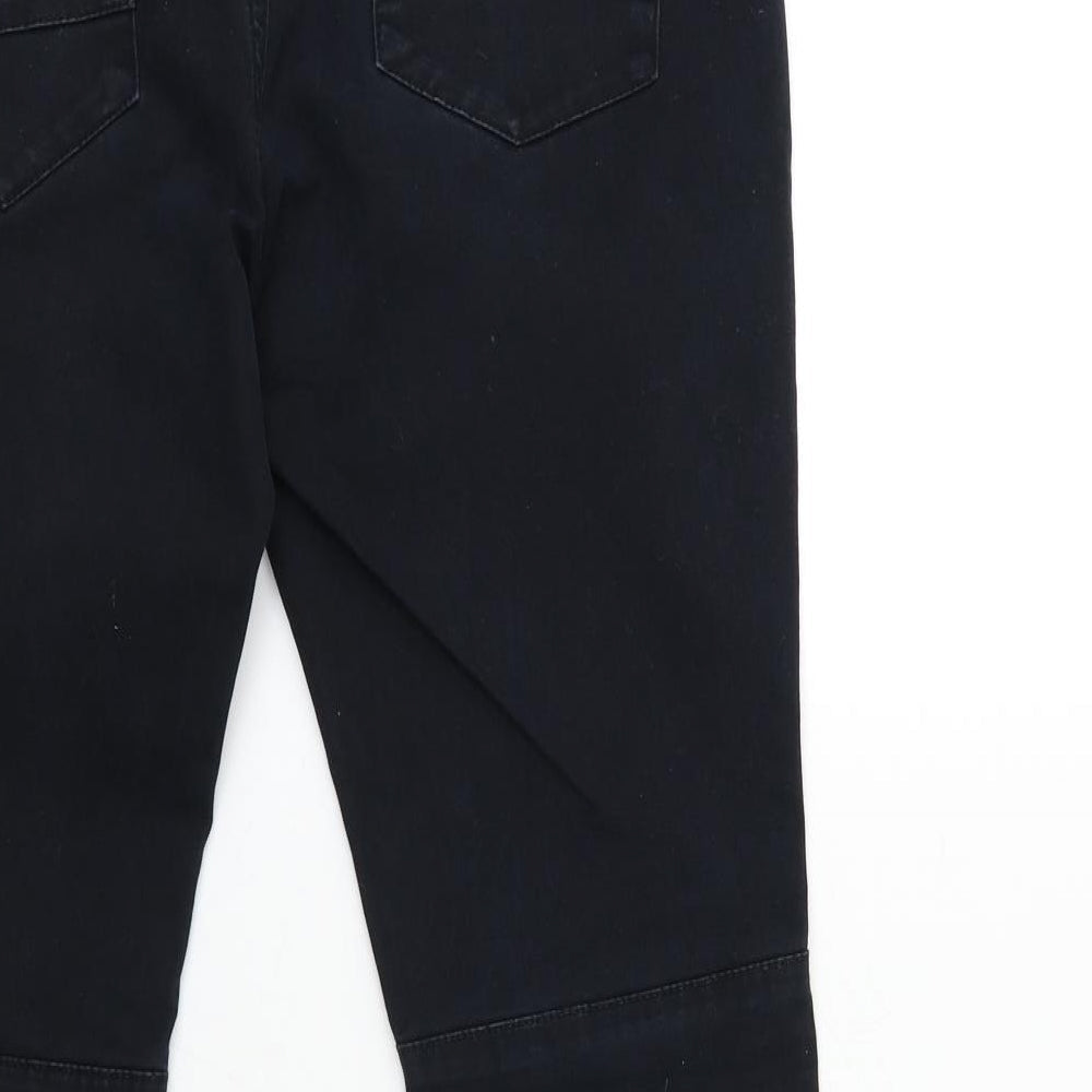 Galeries Lafayette Womens Black  Denim Skinny Jeans Size 32 in L29 in