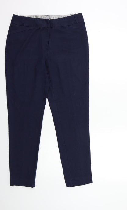Next Womens Blue   Trousers  Size 10 L28 in