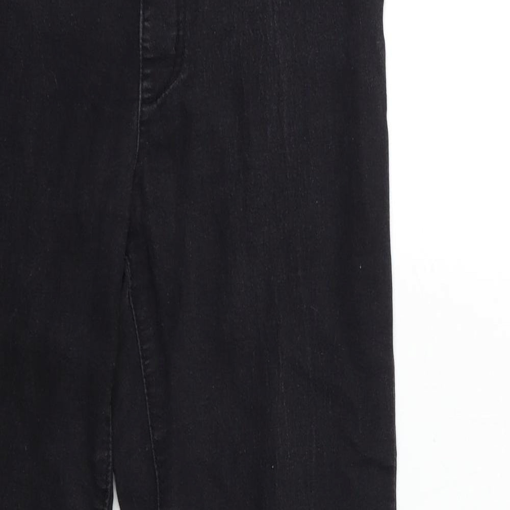 Denim & Co. Womens Blue  Denim Jegging Jeans Size 12 L26 in