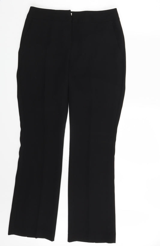 Papaya Womens Black   Dress Pants Trousers Size 10 L29 in