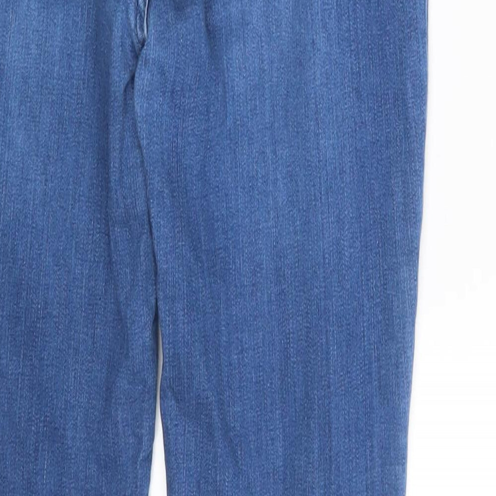 Preworn Womens Blue  Denim Skinny Jeans Size 10 L27 in