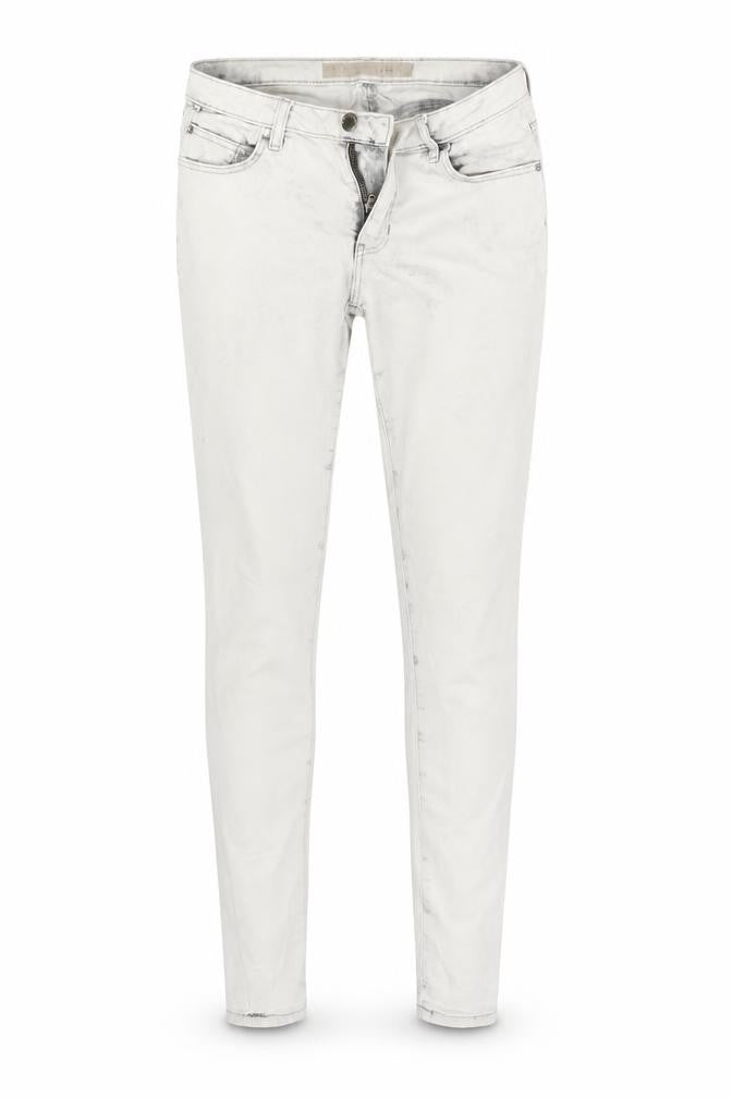 Denim Co. Womens White  Denim Skinny Jeans Size 8 L30 in