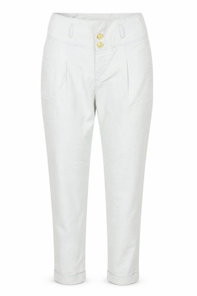 Motel Rocks Womens White  Denim Jegging Leggings  L29 in