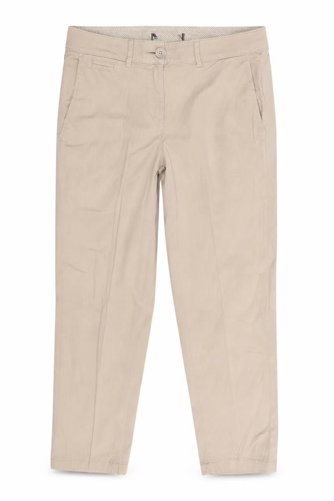 Preworn Womens Beige   Capri Trousers One Size L25 in