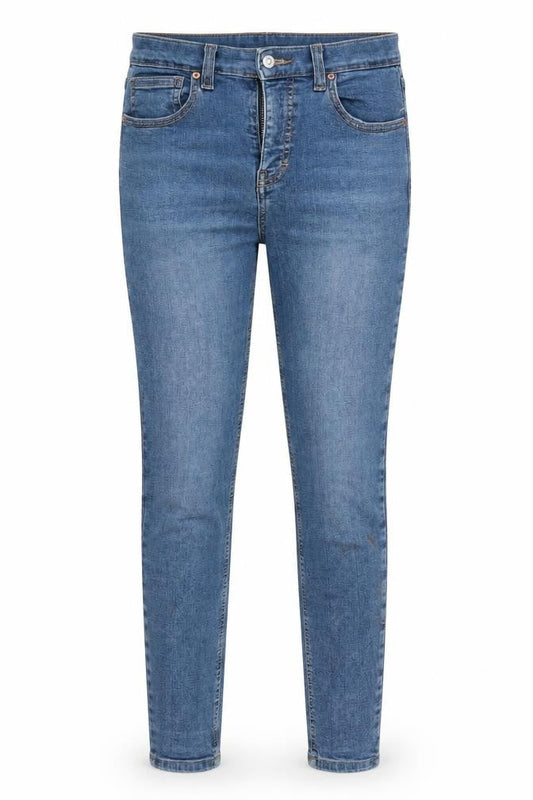 Topshop Womens Blue  Denim Skinny Jeans Size 26 in L25 in