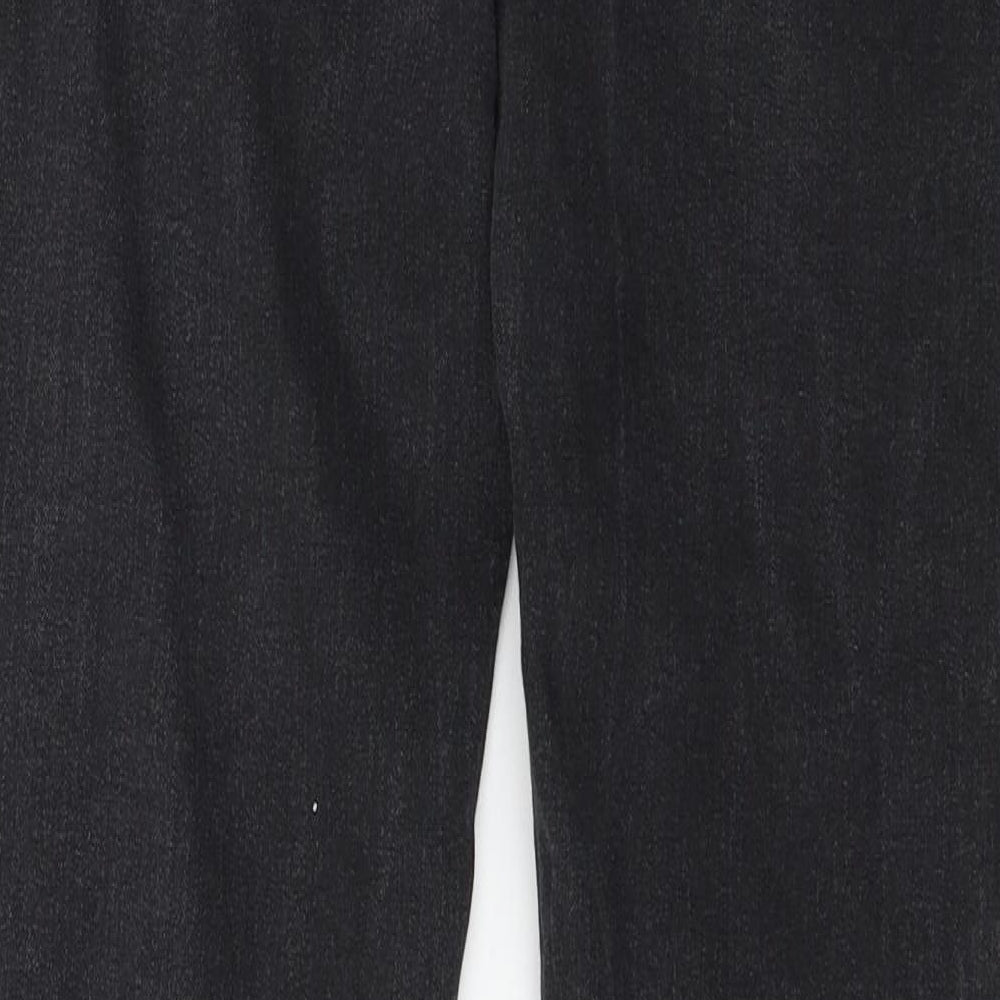 Denim & Co. Womens Grey  Denim Skinny Jeans Size 10 L29 in