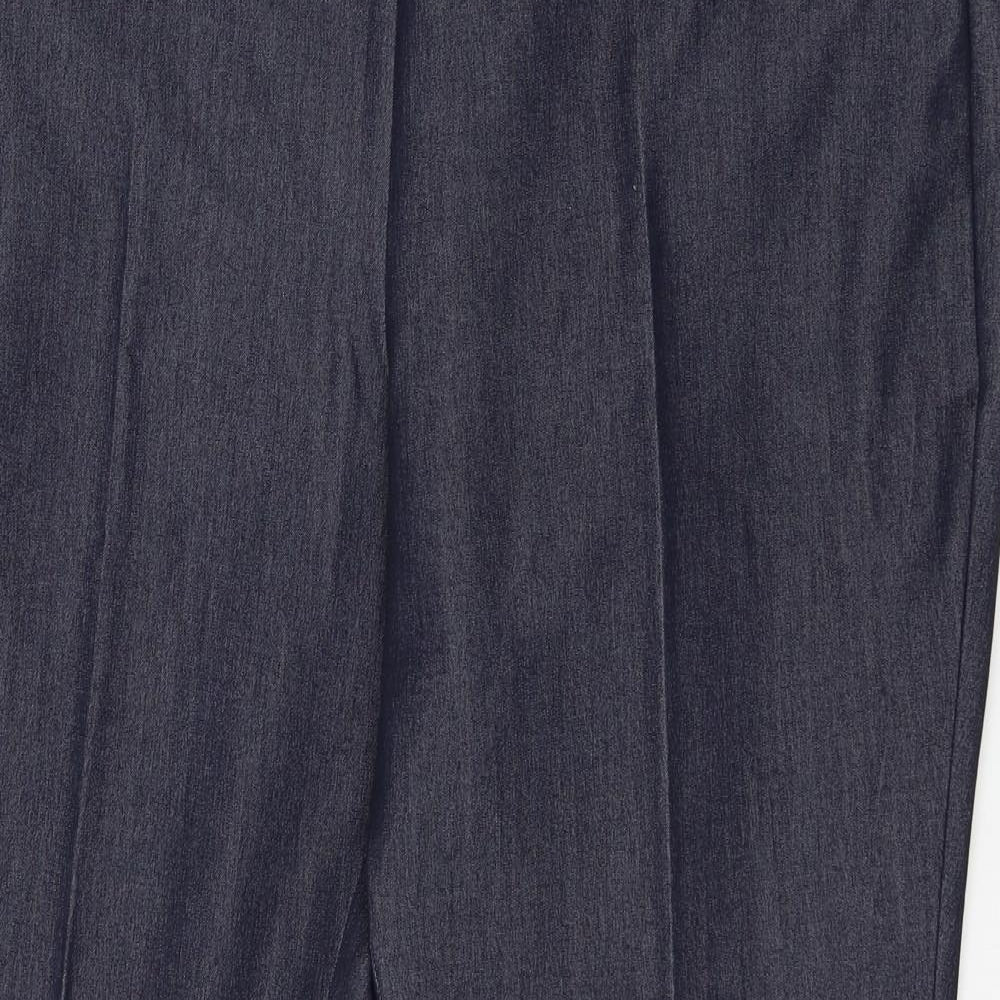 Les Essentiels Womens Blue   Trousers  Size 18 L27 in