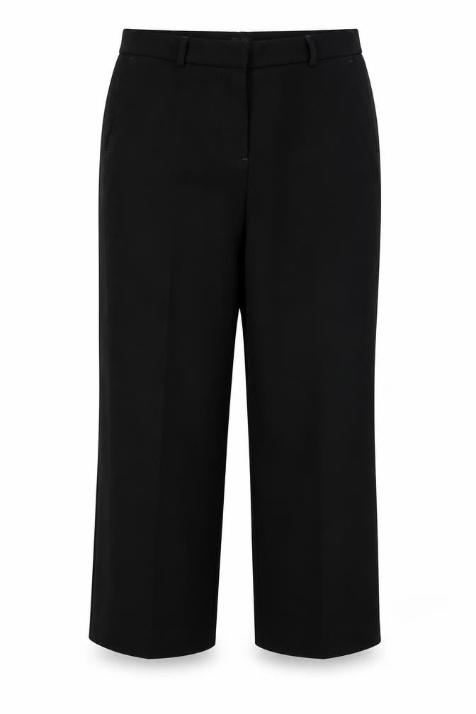 Comma Womens Black   Trousers  Size 8 L23 in