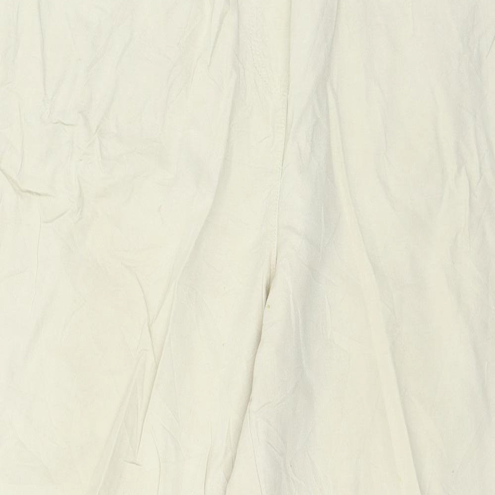 Compliments Womens Beige   Trousers  Size 14 L25 in
