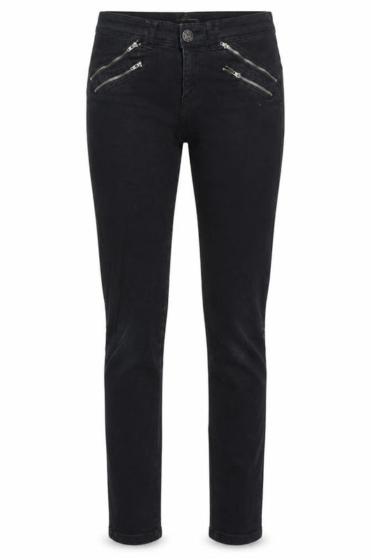 RESERVED Womens Black  Denim Skinny Jeans Size 6 L29 in