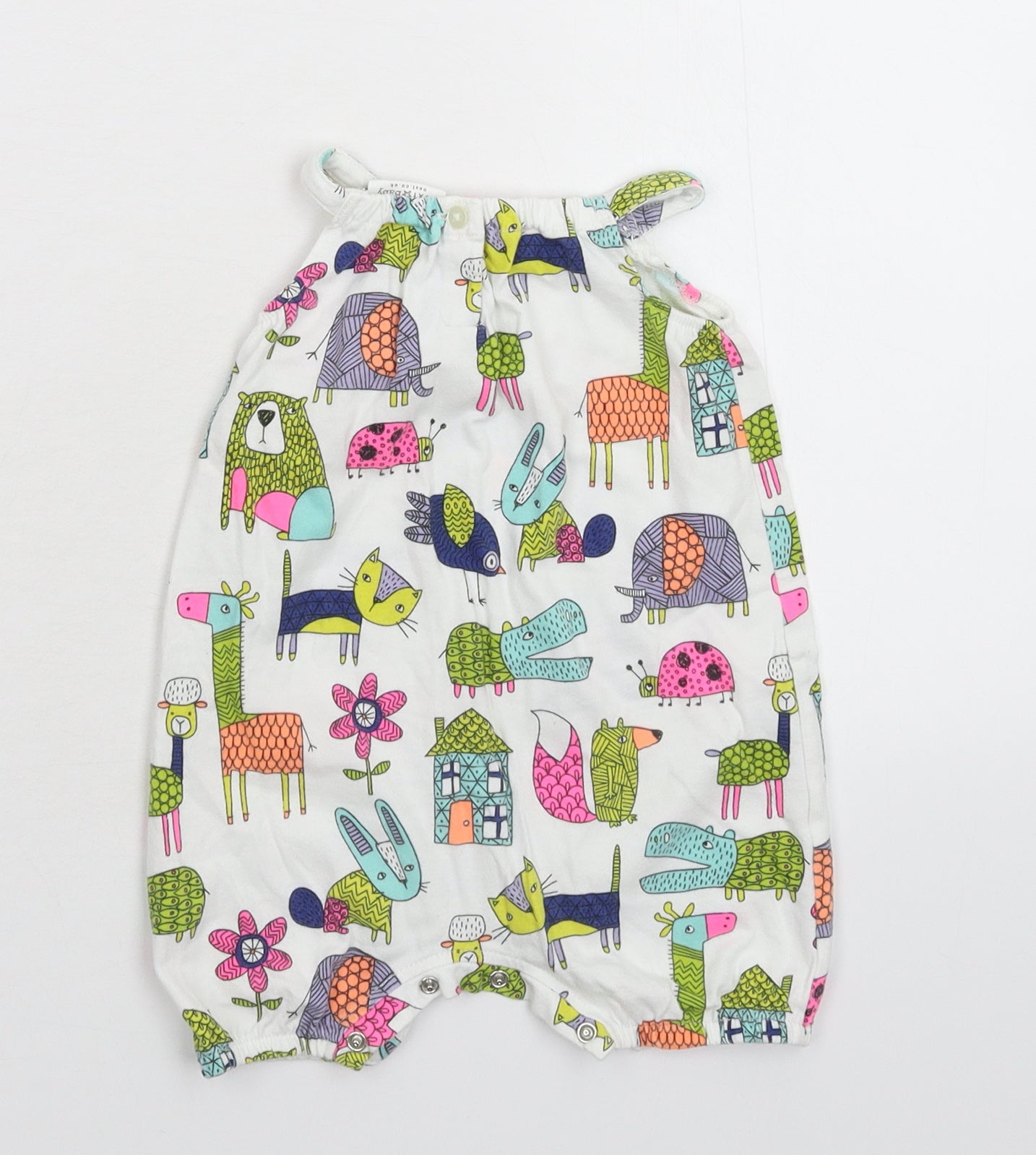 NEXT Girls White   Babygrow One-Piece Size 3-6 Months