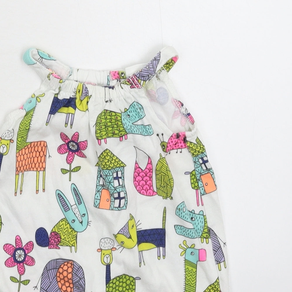 NEXT Girls White   Babygrow One-Piece Size 3-6 Months