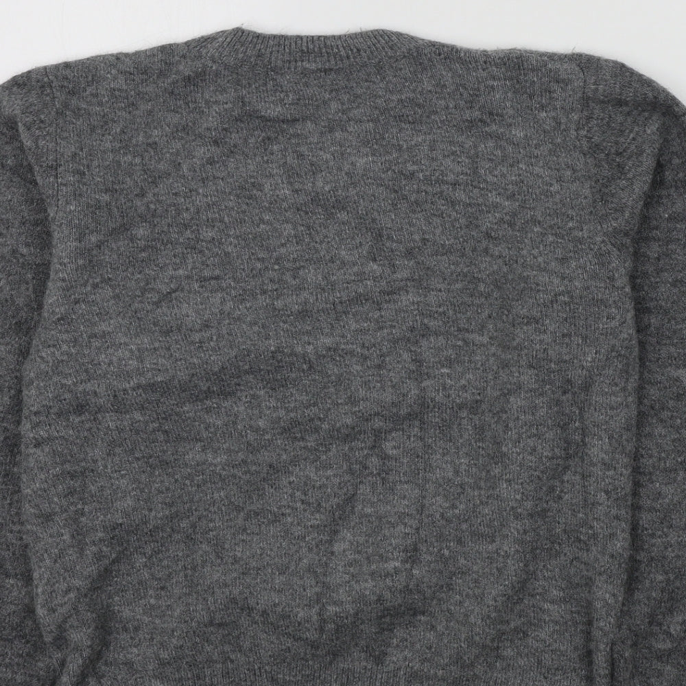 H&M Womens Grey   Pullover Jumper Size S