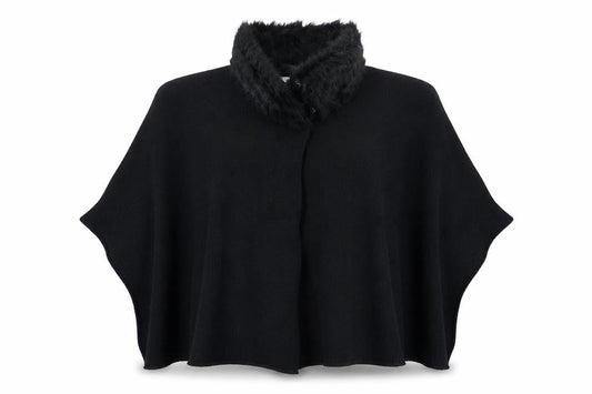 Marks & Spencer Womens Black   Wrap Jumper One Size