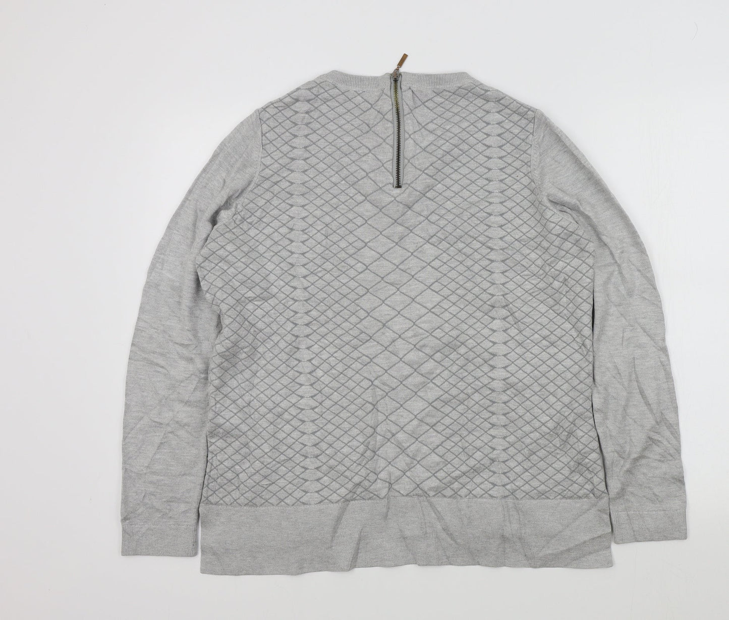 Country Casuals Womens Grey   Pullover Jumper Size L