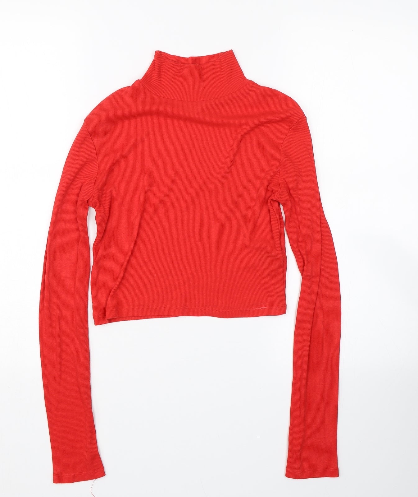 Cooperative Womens Red   Wrap T-Shirt Size S