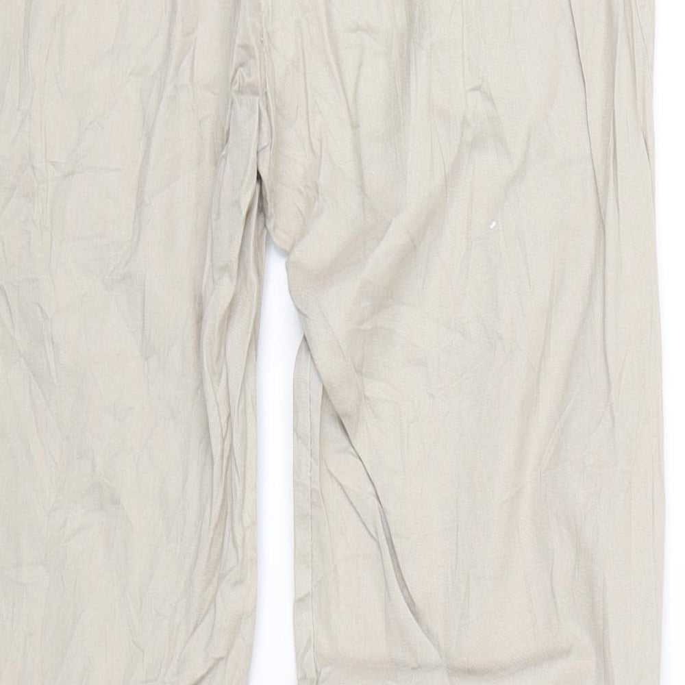 Preworn Womens Beige   Trousers  Size S L25 in