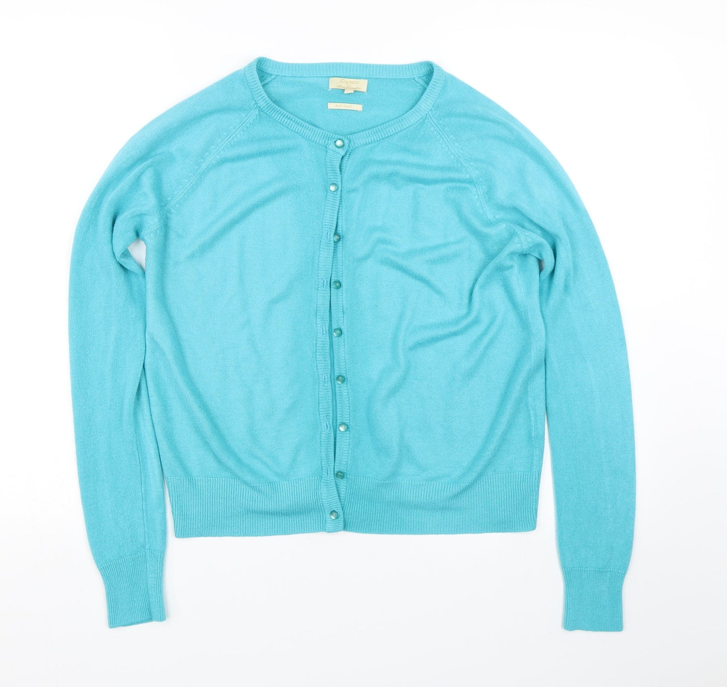 sarah hamilton Womens Blue   Cardigan Jumper Size M