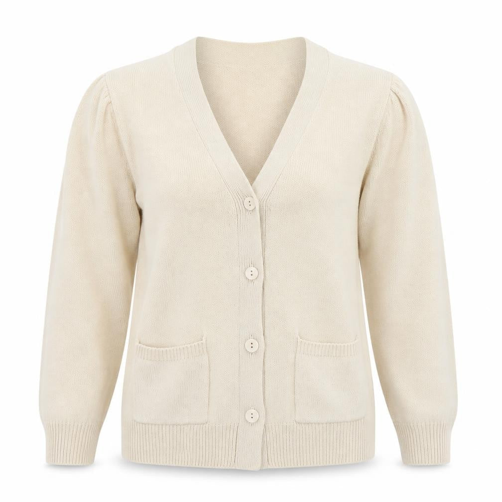 Damart Womens Beige   Cardigan Jumper Size 10